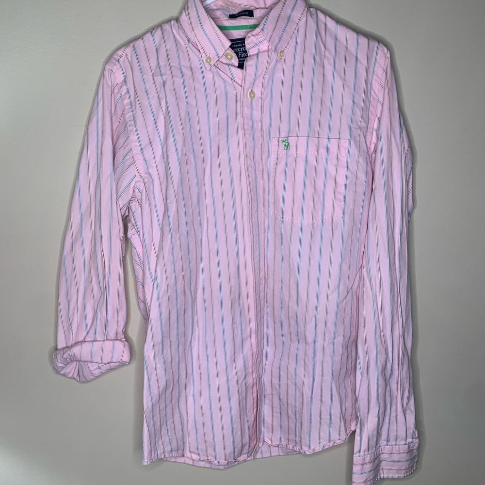 Mens Abercrombie and Fitch button up Shirt